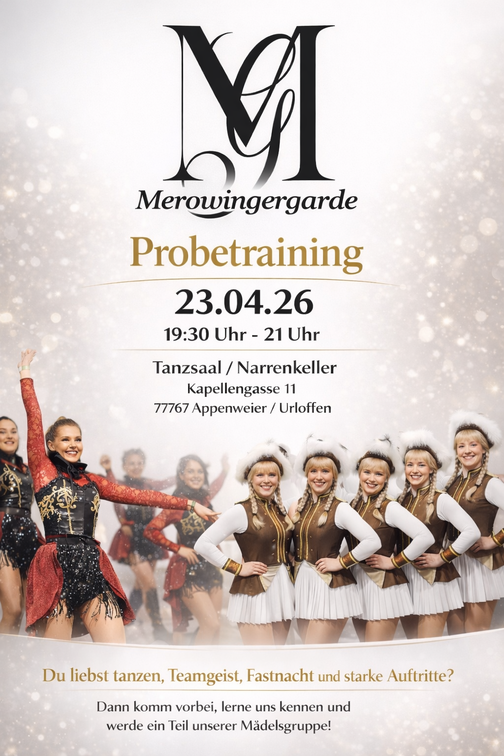 Merowingergarde Probetraining 2026